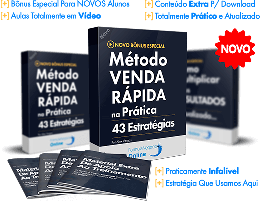 venda rapida - F&oacute;rmula Neg&oacute;cio Online - RMKT